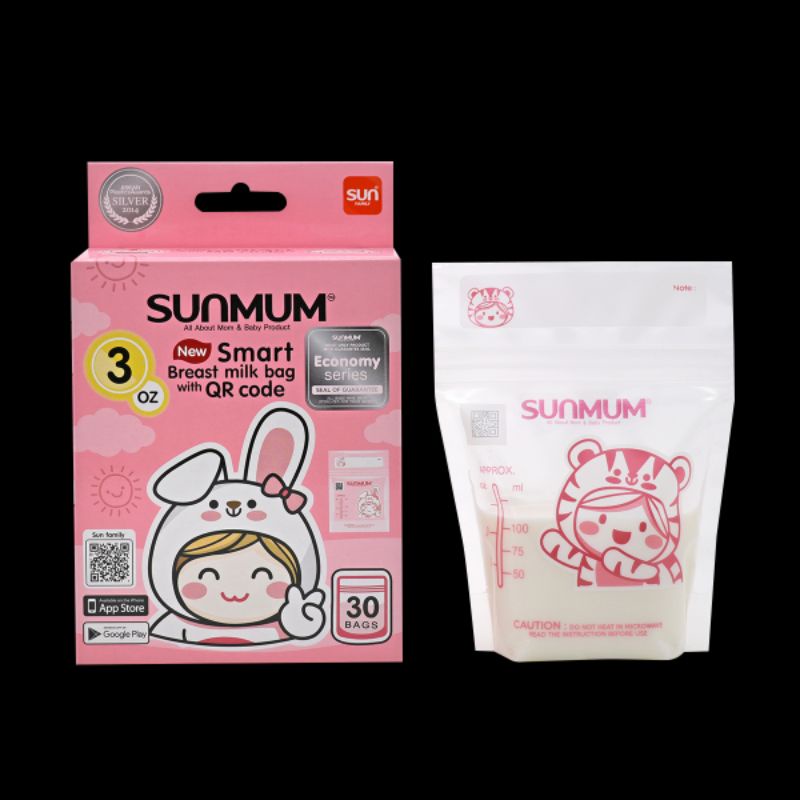 30 Túi Trữ Sữa SunMum Thái Lan