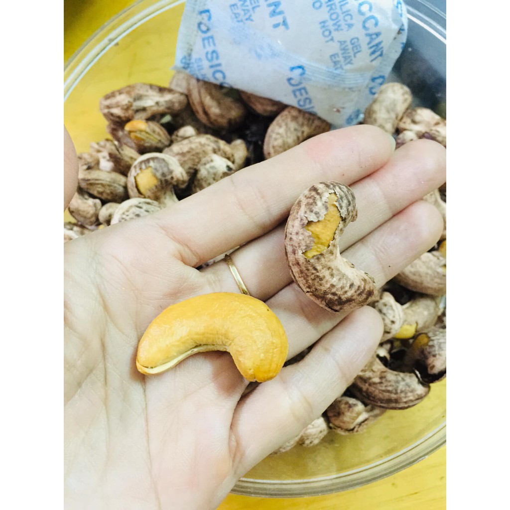 500g hạt điều cao sản loại A rang muối tự nhiên không chất bảo quản
