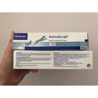 Gel Dinh Dưỡng Cho Chó Mèo Virbac Nutri Plus Gel Tuýp 120g