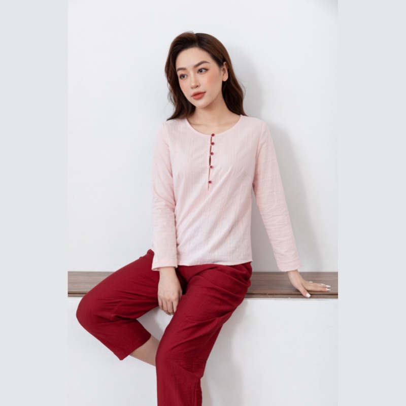 [Mã BMBAU50 giảm 7% đơn 99K] Đồ bộ ngủ mặc nhà nữ cao cấp Freedy-BD1205