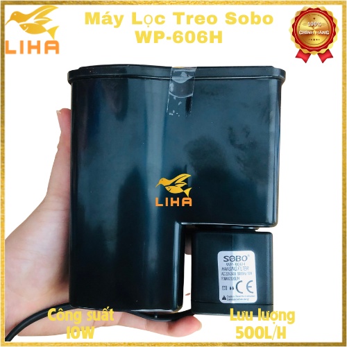 Máy Lọc Treo Sobo WP-606H (10W - 500L/H) - Lọc Nước Bể Cá Thủy Sinh