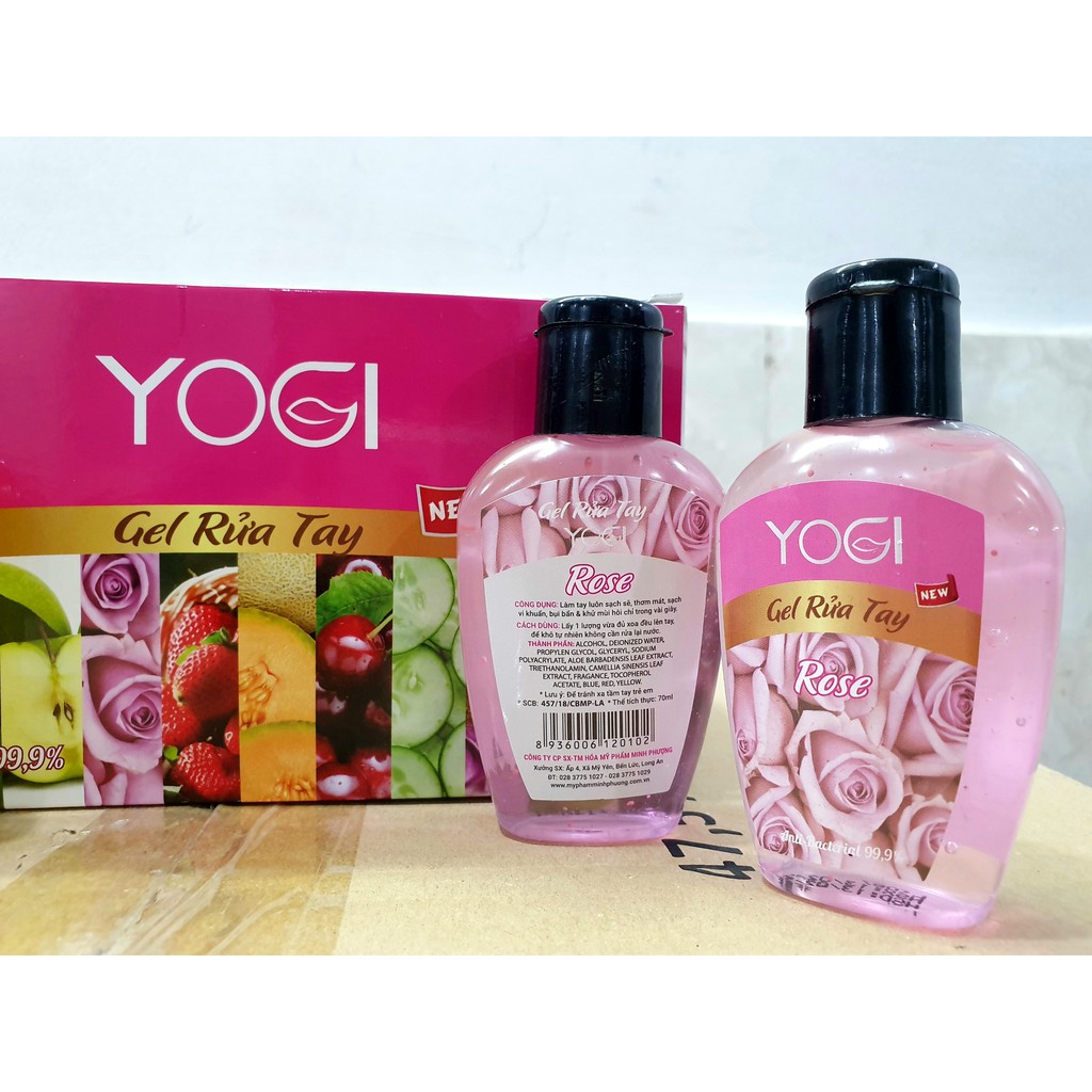 (XẢ KHO) - Nước rửa tay khô Yogi - 70ml - Minh Phượng | BigBuy360 - bigbuy360.vn