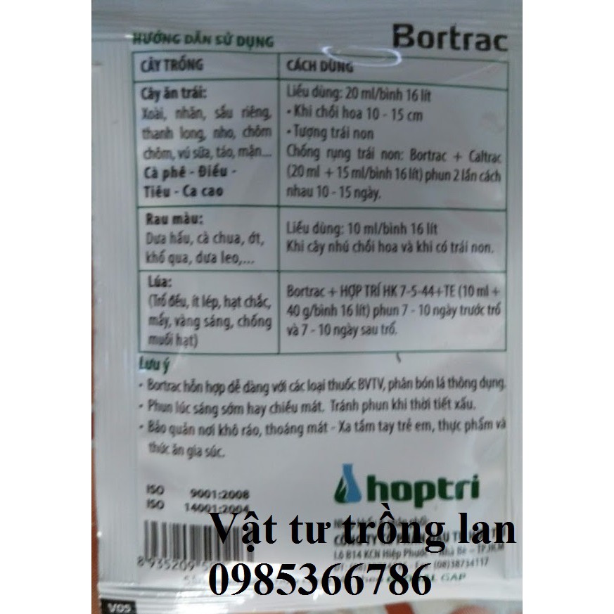 1 gói Siêu Bo - Phân bón để lan ra đều hoa, không thối nụ, hoa  đều đẹp.