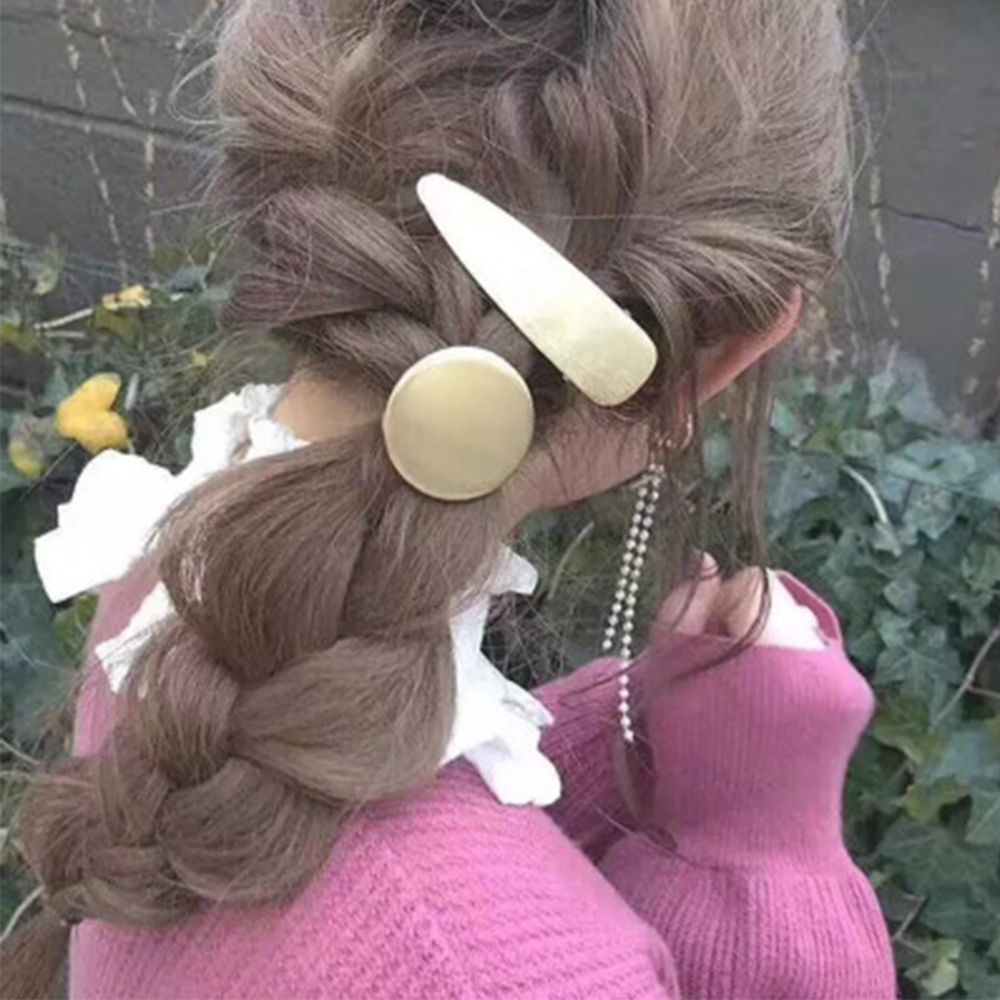 Kẹp Tóc Kim Loại Hình Nơ Xinh Xắn Dành Cho Nữ