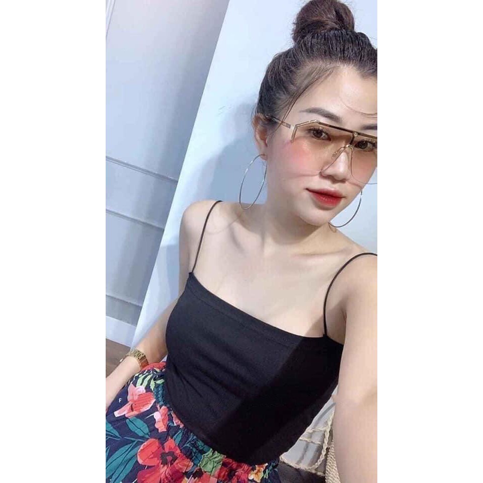 [ SẴN SLL] Áo 2 Dây Cọng Bún Dày Dặn, Chất Cotton zip - Đảm bảo y hình, hình sàn chụp thật 100% | BigBuy360 - bigbuy360.vn