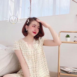 Bộ lụa cánh tiên lửng siêu xinh