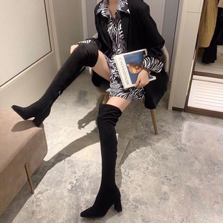 Bốt boots da lộn lót lông siêu ấm