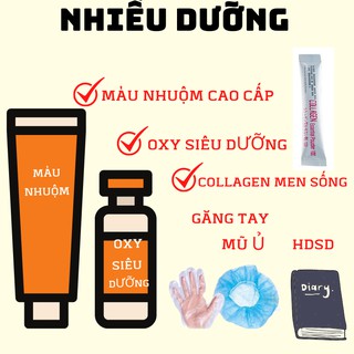 Thuốc Nhuộm Tóc Xanh 𝐁𝐋𝐔 CAO CẤP