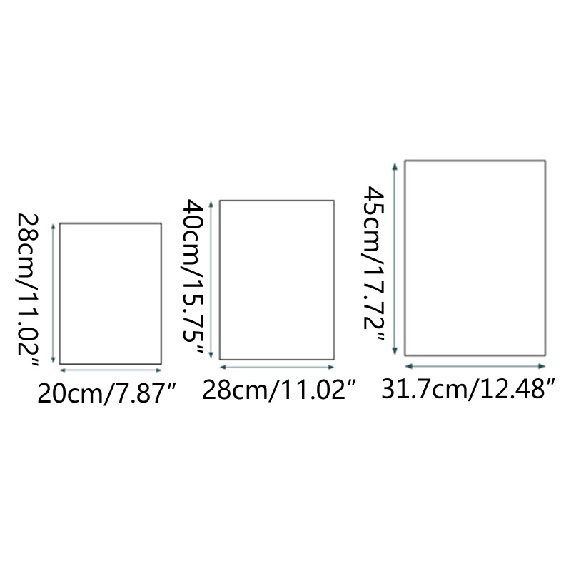 Bộ 5 Túi Đựng Đồ Lót / Mỹ Phẩm Chống Thấm Nước / Bụi Bẩn Có Khóa Kéo Tiện Dụng Mang Theo Du Lịch