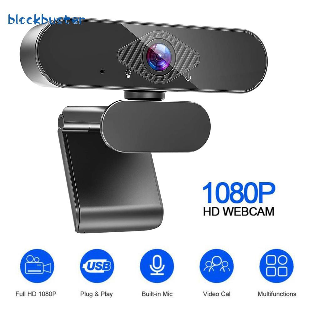 Webcam Hd 1080p Hd Usb Kèm Micro Cho Máy Tính | BigBuy360 - bigbuy360.vn