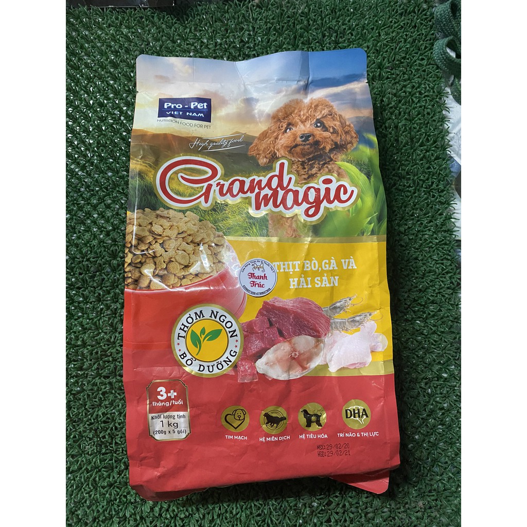 THỨC ĂN CHO CHÓ GRAND MAGIC 1kg