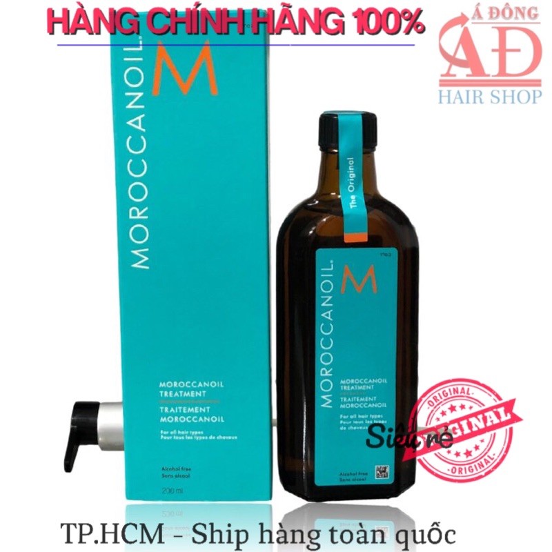 Tinh dầu Moroccanoil Treatment dưỡng phục hồi tóc hư tổn Israel 200ml