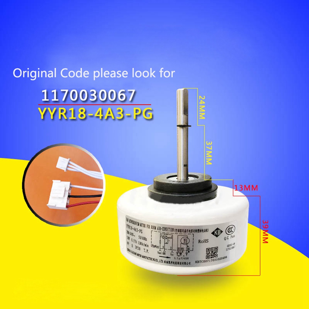 Động Cơ Quạt Điều Hòa Treo Cho TCL PG Motor Y4S476A711 RPG15Q-3