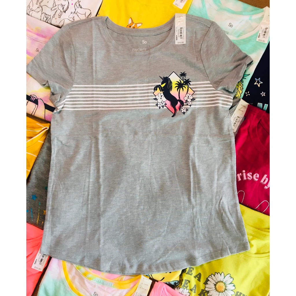 Áo thun bé gái hãng So dòng size đại 4T-20T