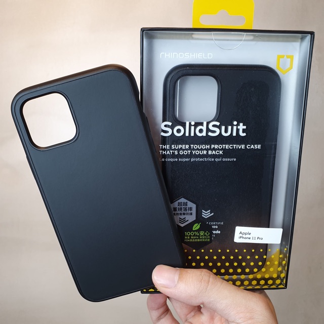 Ốp Lưng Rhinoshield Solidsuit Cho iPhone 11 Pro Max / Pro / 11