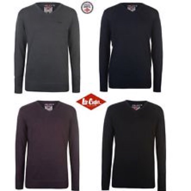 Áo len cổ chữ V Lee Cooper sale