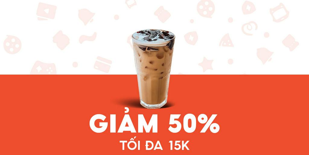 - Đen Đá - Giảm 15K cho Trà sữa Hongkong