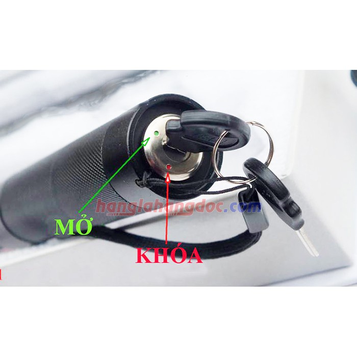 Đèn pin Laser Laze MV – 303  tia xanh được tặng pin sạc và sạc