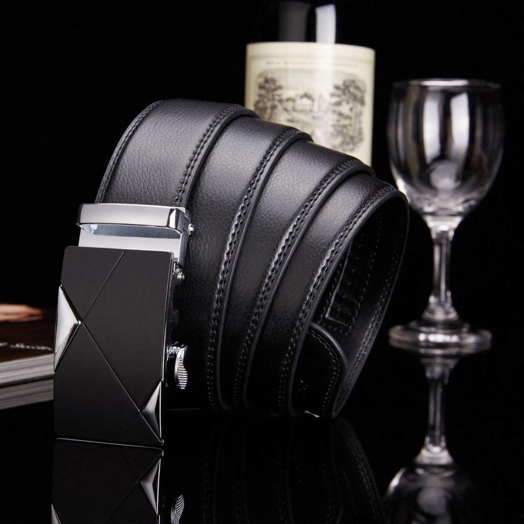 Thắt lưng/ dây nịt nam khóa tự động có hộp đựng hãng theo kè