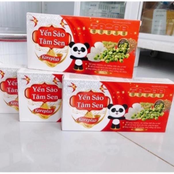 Yến Sào Tâm Sen Koreplus Bổ sung dưỡng chất,vitamin cần thiết giúp kích thích tiêu hoá,tăng cường hấp thu các chất