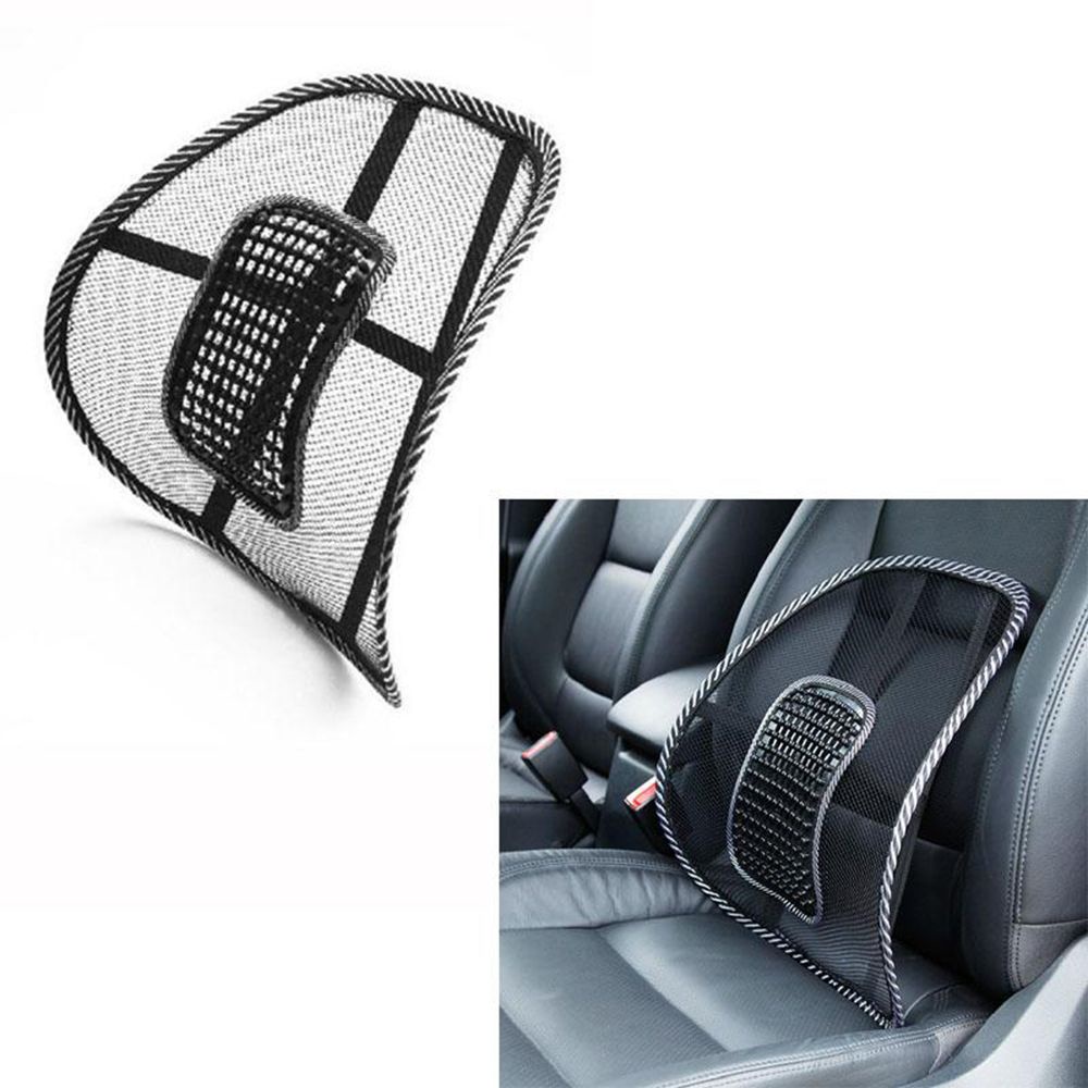 Đệm Lưới Tựa Lưng Mát Xa Lót Ghế Ngồi Xe Hơi/Văn Phòng Kích Thước 40*40cm