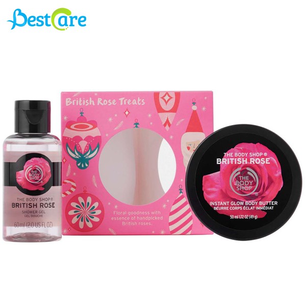 Bộ quà Petal-Soft British Rose Treats The Body Shop