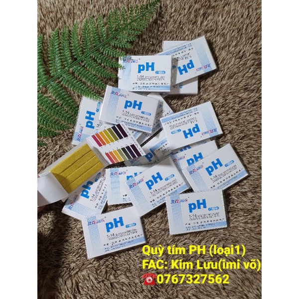 Giấy quỳ tím  đo độ PH 1-14