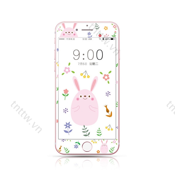 Miếng dán kính cường lực HD bảo vệ toàn màn hình thích hợp cho Iphone 6s 6 7 8 Iphone7 8 Plus Se I6 I6S I7 I8