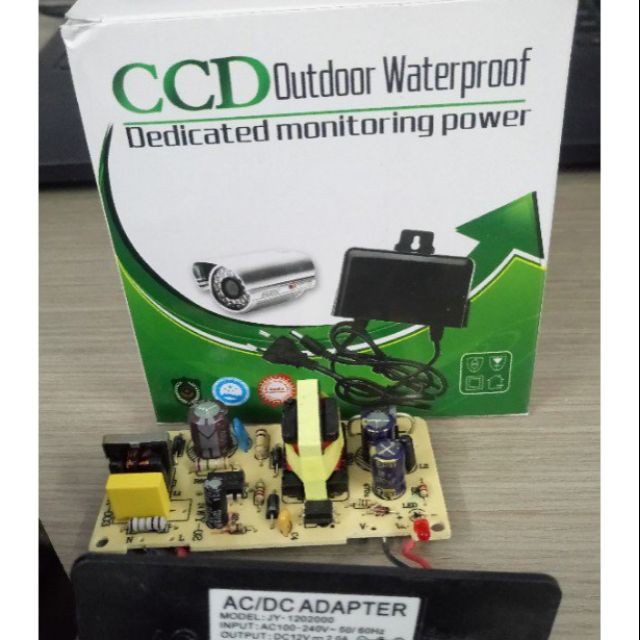 Nguồn Camera Ngoài Trời 12V-2A Ngoài Trời Chống Nước - Tản Nhiệt Làm Mát | BigBuy360 - bigbuy360.vn