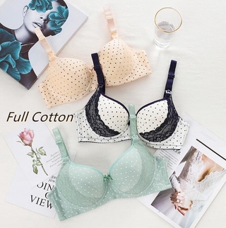 Áo ngực cotton cup B cup 34-42 B C cho phụ nữ