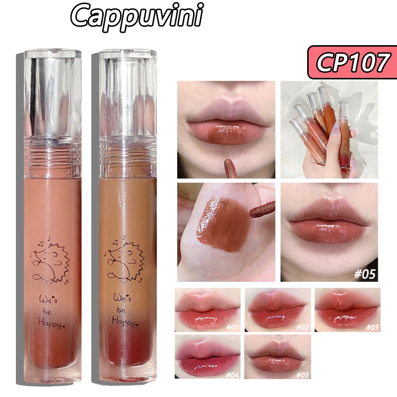 Son bóng CAPPUVINI trang điểm lâu trôi chống nước 3g