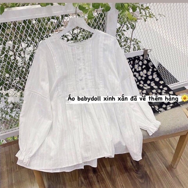 Áo cúc bọc siêu xinh