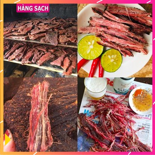 Thịt trâu gác bếp 500g - chuẩn vị tây bắc loại 1 | tặng kèm mắc khén + chẩm chéo