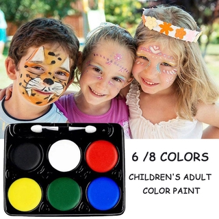 Bảng Màu Vẽ Mặt Và Cơ Thể Hóa Trang Halloween Có Thể Rửa Sạch C7B5