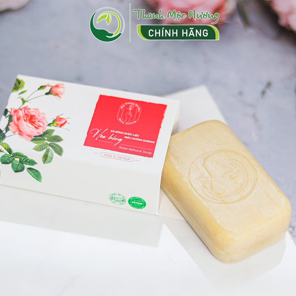 Xà bông thảo mộc dược liệu Thanh Mộc Hương tẩy da chết dưỡng ẩm da 92g