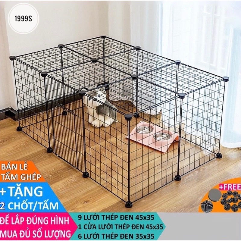 Sỉ/lẻ - CHUỒNG QUÂY CHÓ MÈO ❤️BÁN LẺ TỪNG TẤM❤️ Tặng 2 chốt /1 tấm. Hàng có sẵn SLL