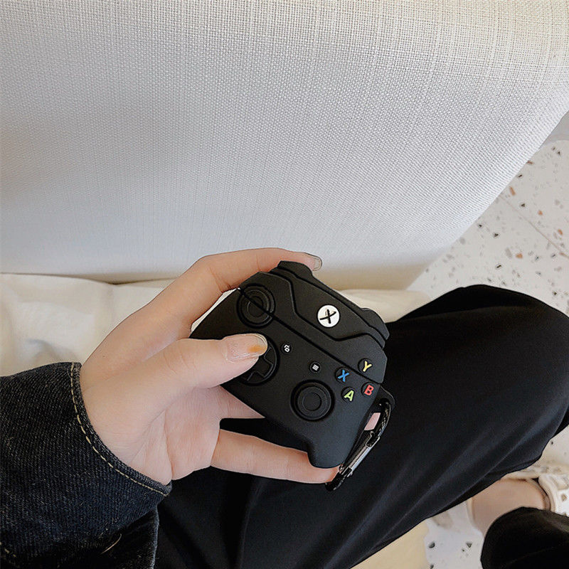 Vỏ bảo vệ hộp đựng tai nghe hình tay cầm chơi game xinh xắn thích hợp cho Airpods 1 / 2 /pro