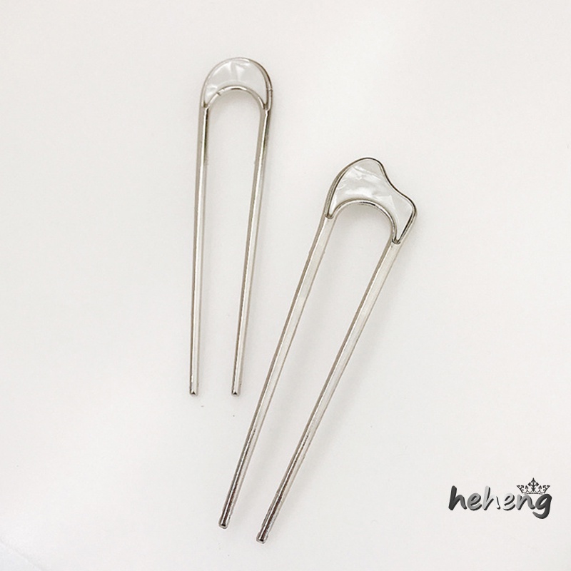 Trâm Cài Tóc Chữ U Bằng Hợp Kim Phong Cách Nhật Bản Cổ Điển Dành Cho Nữ