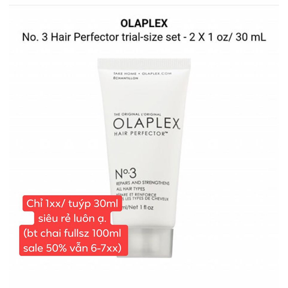 DƯỠNG TÓC THẦN THÁNH OLAPLEX no3