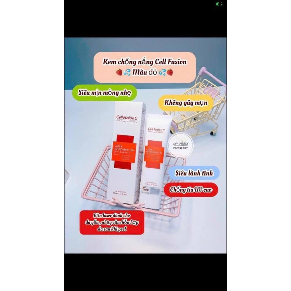 [CHÍNH HÃNG] Kem Chống Nắng Cell Fushion C | BigBuy360 - bigbuy360.vn