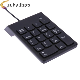 Bàn phím số 18 phím mini cổng USB cho laptop Note