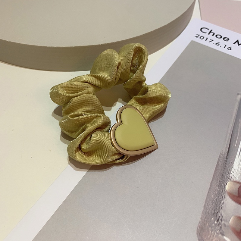 Dây Cột Tóc Màu Sắc Nhám Cỡ Lớn Phong Cách Hàn Quốc Thời Trang Cao Cấp