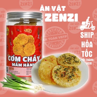 Cơm cháy mắm hành 300g Zenzi đồ ăn vặt Sài Gòn