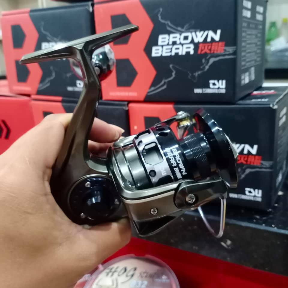 Máy câu cá Brown Bear, chất lượng cao, câu lure ghềnh,  câu jig đều tốt