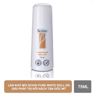 Lăn Khử Mùi SCION PURE WHITE ROLL ON 75ml