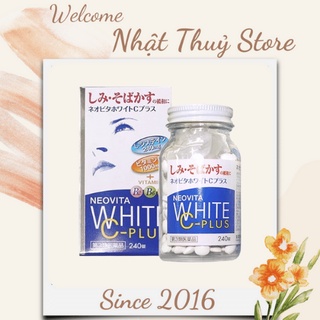 Viên uống trắng da, mờ thâm nám Vita White Plus-240 viên Nhật Bản