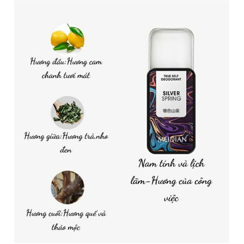 SET 3 HỘP NƯỚC HOA KHÔ MEIDIAN DẠNG SÁP