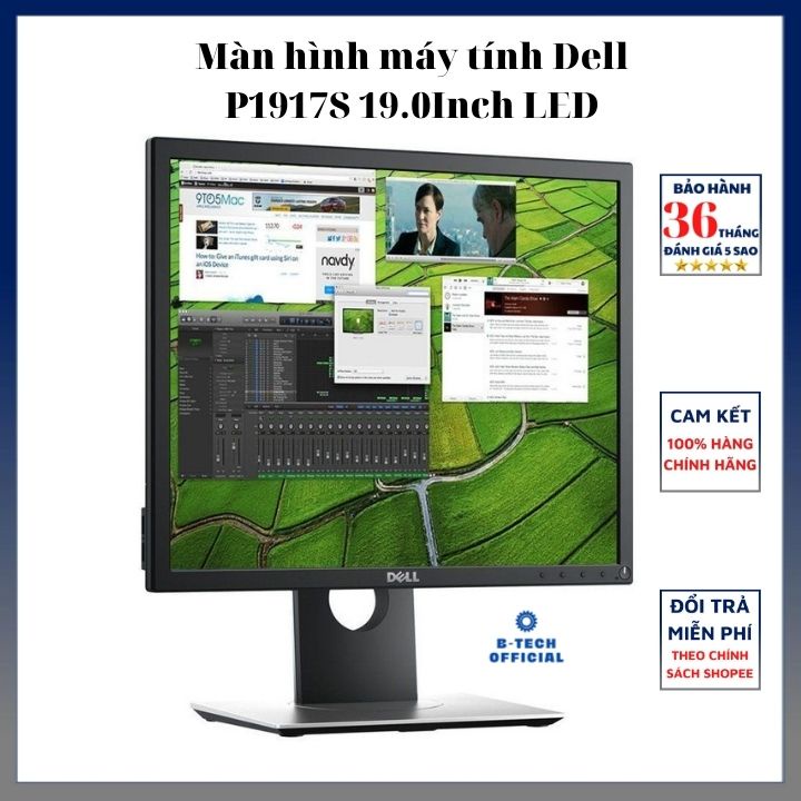 Màn hình máy tính Dell P1917S 19.0Inch LED - Bảo hành 36 Tháng