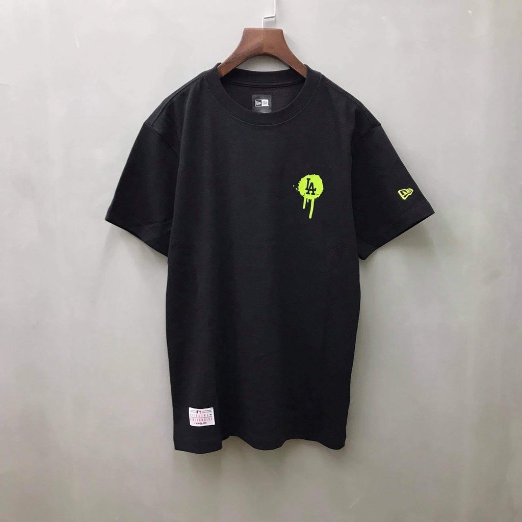 9350 - Áo Thun New Era LA logo Green 2021