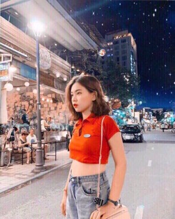 Áo Croptop Petter Logo Cam🌀